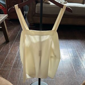 Neicy’s New York Cream Tank Blouse. Size XL.‎ NWT.
